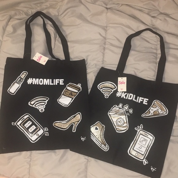 Justice Handbags - NWT !! Justice ! Mommy and me matching totes !